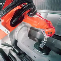 Robot industriel populaire à 6 axes pour le tending et la palettisation CNC KUKA KR12 R1450, charge utile 12 kg, portée 1450 mm, boîte de vitesses, moteur, PLC de haute performance