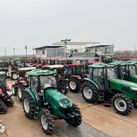 Tracteur agricole Dongfeng DF2104-5A 210HP 4 roues motrices avec moteur 6 cylindres Yuchai/Weichai