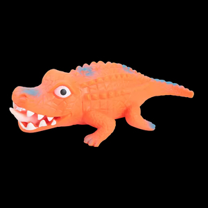 Jouet à presser en PU effet crocodile et requin, vente en gros OEM, pour filles et garçons, jouet promotionnel avec logo personnalisé - Product Image 2