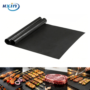 Tapis <span class=keywords><strong>de</strong></span> <span class=keywords><strong>barbecue</strong></span> <span class=keywords><strong>réutilisable</strong></span>, facile à nettoyer, imperméable, feuilles <span class=keywords><strong>de</strong></span> <span class=keywords><strong>cuisson</strong></span> en PTFE <span class=keywords><strong>pour</strong></span> four et cuisine - Product Image 1