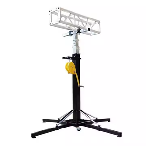 Soporte de aparejo de aluminio resistente Elevador de manivela motorizado para matriz de línea y elevadores de armadura Soportes de manivela - Product Image 5