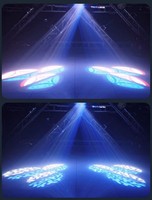 Fête professionnelle Disco Dj Stage Light 100w Dmx Mini Gobo Projecteur Spot Led Tête Mobile