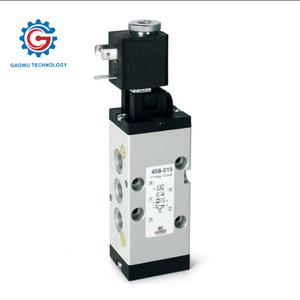 Valvola Solenoide Originale CAMOZZI 458-015-22 5/2 Vie, Valvola Solenoide Camozzi 5/2 Vie 458-015-22, Nuova Serie Camozzi 4 Valvole - Product Image 1