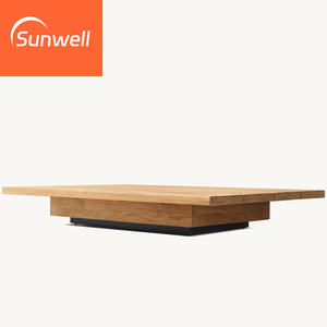 Ensemble de canapés d'extérieur modernes, meubles de <span class=keywords><strong>jardin</strong></span>, ensembles de meubles de patio, balcon, parc, hôtel, <span class=keywords><strong>salon</strong></span> en bois massif, canapés d'extérieur en teck - Product Image 4