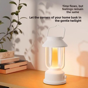Lampe torche d'urgence et veilleuse de tente rechargeable à LED bicolore, longue durée, pour l'ambiance de <span class=keywords><strong>la</strong></span> maison et <span class=keywords><strong>du</strong></span> camping, modèle moyen - Product Image 3