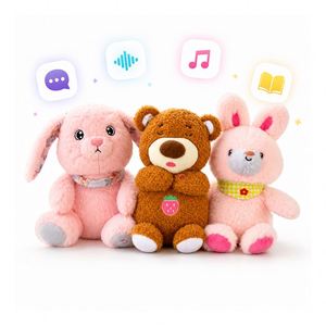 Peluches IA ODM Compagnon Intelligent pour Chiots, Module Sonore de Dialogue Intelligent, Jouet Éducatif Électronique Rechargeable, Vente en Gros - Product Image 1