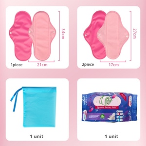 <span class=keywords><strong>Kit</strong></span> de serviettes hygiéniques tactiques d'extérieur haut de gamme en polaire lavable, anti-fuite, multicouche, imperméable et réutilisable pour usage quotidien - Product Image 1