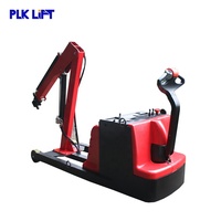 Grue hydraulique électrique à contrepoids portable pour levage de poids légers