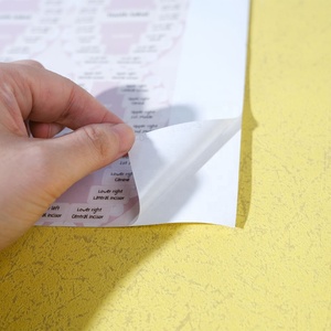 Impresión de Cajas Personalizadas, Etiquetas Creativas con Logotipo CMYK, Etiquetas Adhesivas de Papel Recubierto con Corte Troquelado y Holograma FSC para Libros y Cuadernos - Product Image 3