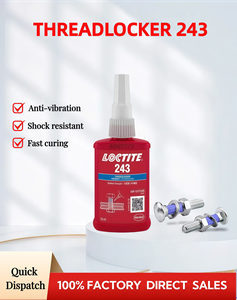 Adhesivo Anaeróbico Removible <span class=keywords><strong>Loctite</strong></span> <span class=keywords><strong>242</strong></span> 243 <span class=keywords><strong>Azul</strong></span> de Resistencia Media para Pernos Metálicos, 50ml/250ml, Venta al Por Mayor - Product Image 6