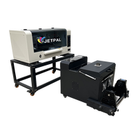 Printer DTF Desktop A3 dengan Printhead XP600, Mesin Cetak Langsung ke Film (DTF) Industri dengan Penggoyang Bubuk dan Oven untuk Kaos