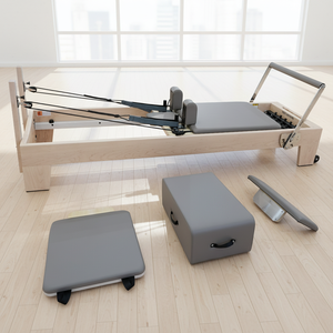 Lettino Professionale per <span class=keywords><strong>Pilates</strong></span> in Legno d'Acero, Regolabile, Personalizzabile, <span class=keywords><strong>Benefici</strong></span> per la Salute, Garanzia di 10 Anni, per Uso in Studio e a Casa - Product Image 1
