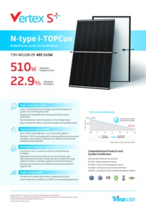 Nuevo Modelo de Panel Solar para Uso Doméstico Trina Solar TSM-NEG18R.28 N-type TOPCon 490 Wp 495w 500w 505w Precio al por Mayor desde China - Product Image 6