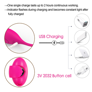 Y.Love Œufs Vibrants Rechargeables par USB, Té<span class=keywords><strong>l</strong></span>écommande Sans Fil, Jouets Sexuels, Dildos pour <span class=keywords><strong>Femmes</strong></span> et Couples - Product Image 3