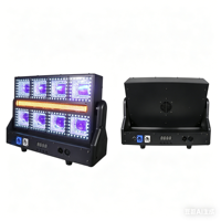 Nouvelle conception de projecteur à effets stroboscopiques à matrice LED RGBW 260W avec contrôle DMX512 et CRI 95 pour DJ, discothèque, fête, concert