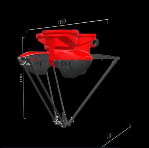 Borunte BRTIRPL1215A intégré 2D Vision quatre axes Delta parallèle <span class=keywords><strong>Robot</strong></span> bras 1000mm charge utile 3kg assemblage automatisation nouveau - Product Image 2