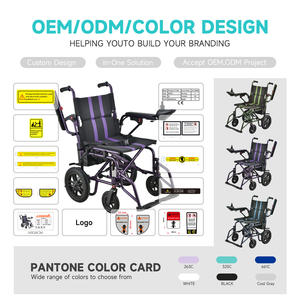 Silla de Ruedas Eléctrica Plegable Portátil Todoterreno Ligera con Batería de Litio de Última Generación para Viajes de Personas con Discapacidad - Product Image 6