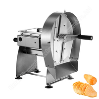 Trancheuse à bananes automatique en acier inoxydable, machine à couper les aliments, machine à couper les bananes