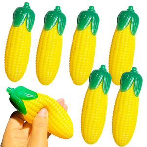 Slow Rising Corn <b>Squishy</b> Toy Maltose Filling TPR Stress Relief Squeeze Toy for Kids Adults - Product Image 1