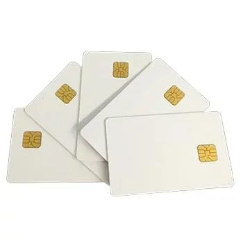 Scheda Chip di contatto RFID FM4442 FM4428 scheda Smart IC in PVC stampata