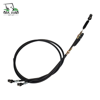 Golf Arabası Parçaları EXCAR Fren Kablosu Seti 2/4/6 Kişilik 995-2660mm Uzunluk Buggy Araba Servis Arabası