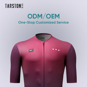 Nouveau maillot de cyclisme léger pour <span class=keywords><strong>homme</strong></span>, idéal pour la compétition, séchage rapide, manches courtes, avec fermeture éclair - Product Image 1