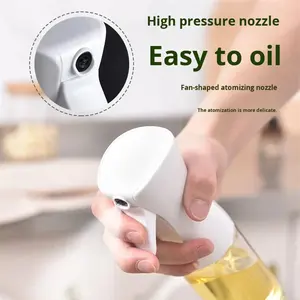 Glass <strong>Oil</strong> <strong>Spray</strong> Bottle with Press to <strong>Spray</strong> for Kitchen &amp; Home Use BBQ <strong>Cooking</strong> Atomizing &amp; Fat-Reducing - Product Image 2