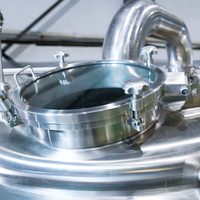 Équipement de brassage de bière commercial de haute qualité 200L 1000L 2000L 3000L 5000L en acier inoxydable à commande automatique certifié CE ISO