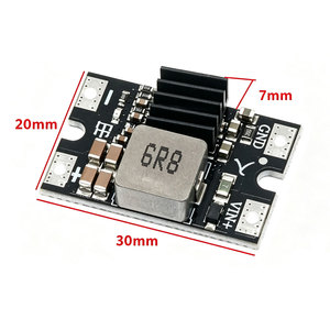 โมดูลแปลงไฟแบบ DC-DC 25V เป็น 3.3V/5V/9V/12V ประสิทธิภาพสูง 8A บัคสเต็ปดาวน์คอนเวอร์เตอร์ บอร์ดควบคุมแรงดันไฟฟ้า โมดูลบอร์ด PCB - Product Image 1