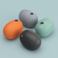 Ensemble WC intelligent monobloc en céramique au design moderne, avec chasse d'eau à décharge directe, siphon en S disponible, couleurs orange, beige, gris, vert, noir, bidet intégré