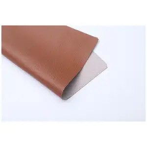 Leatherette 2020 Pvc Synthetic Leather For Shoes Upper With Needle Cotton Backing