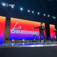 Procesador de Video LED de Alta Definición P3.9 P4.8, Económico, Soporte de Piso para Truss, Pantalla LED Modular NovaStar 4x3 para Exteriores