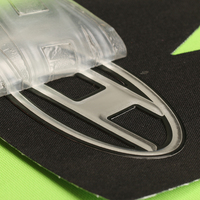 Patchs personnalisés en TPU pour vêtements, logo de marque en relief, badge 3D, patch thermocollant pour chapeau