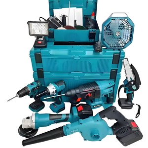 Profesional 21V 24V 48V martillo eléctrico inalámbrico taladro máquina de impacto herramienta eléctrica barata Combo Kit para construcción Industrial - Product Image 4