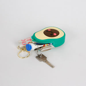 Oem borsa a forma di Avacado in Silicone con cinturino e portachiavi - Product Image 4