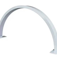Lampe LED demi-lune professionnelle de bureau pour salon de manucure, avec décorations en strass, pour soins des yeux et manucure