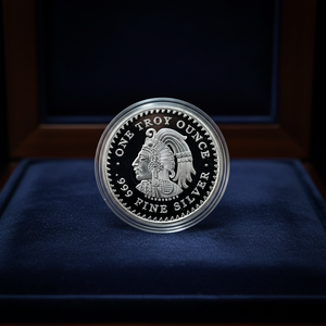 Pièces commémoratives en métal personnalisées, pièces commémoratives de style antique mexicain, monnaie étrangère, pièces plaquées argent <span class=keywords><strong>Maya</strong></span>, souvenirs - Product Image 3