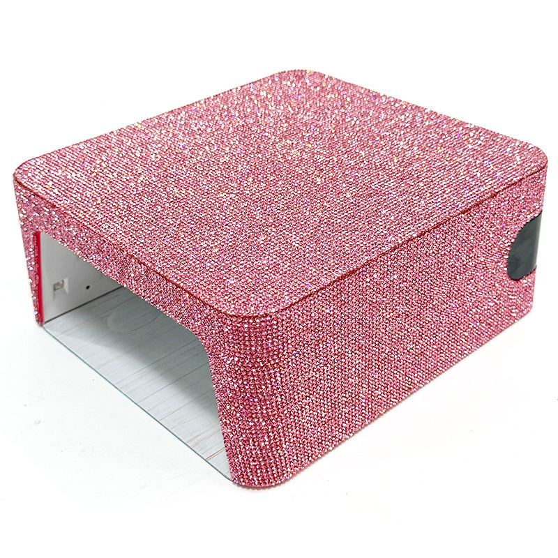 Rose avec strass