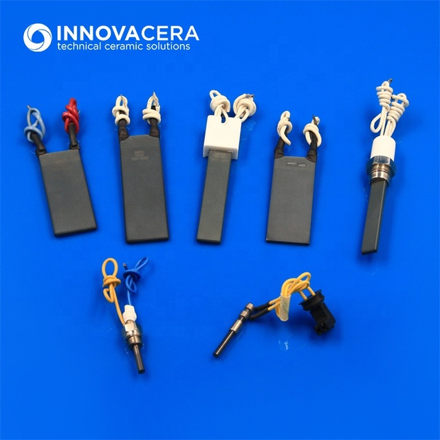 Industrial Grade Silicon Nitride Ceramic Igniter 120V/230V Heavy Duty Hot Surface Ignition Electrode Gas Ceramic Parts Cutting
