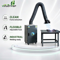 Purificateur de fumées de soudage mobile à bras unique 2,2 kW sur mesure