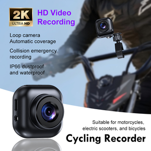 Caméra de tableau de bord pour moto 2K Ultra HD 130 °   Enregistreur de conduite grand angle étanche IP66 - Product Image 5