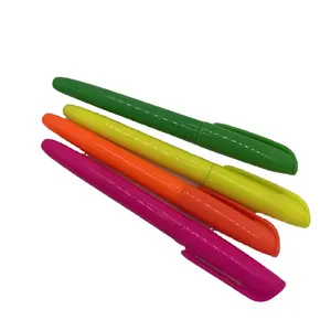 Evidenziatori al neon tascabili penna fluorescente colori assortiti evidenziatore ad asciugatura rapida evidenziatori colorati per diario