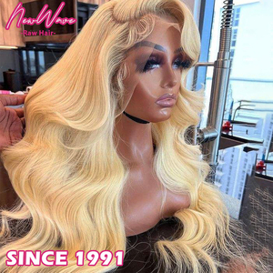 <span class=keywords><strong>Parrucca</strong></span> Frontale Completa 13x4 in Pizzo HD Biondo 613, Capelli Vergini Ricci a Onda Profonda, Densità 150 180 200 250, 100% Capelli Umani, Saldi di Liquidazione per Donne - Product Image 2