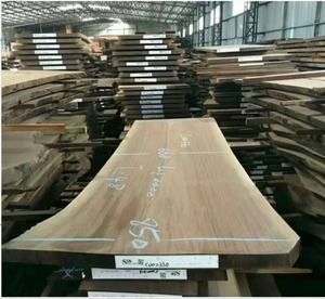 Gỗ tấm bàn ăn thiết lập nguyên sống cạnh tấm gỗ tự nhiên sàn gỗ cho nhà hàng lớn nội thất hội nghị hàng đầu - Product Image 3