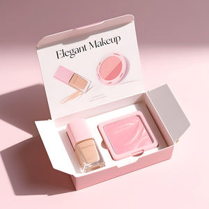 Индивидуальная печатная маска для лица, косметический жесткий картон, доставка, упаковочные коробки из крафт-бумаги, для ухода за кожей, гофрированная почтовая коробка - Product Image 5