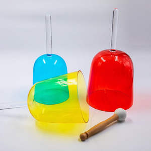 <span class=keywords><strong>Creuset</strong></span> en quartz transparent professionnel-Instrument de cueillette d'oreille de bol de musique en cristal <span class=keywords><strong>rouge</strong></span> de poche pour <span class=keywords><strong>le</strong></span> yoga de méditation - Product Image 3