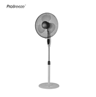 Ventilateur sur pied de 18 pouces, ventilateur de sol pour la maison, refroidissement électrique avec fonction anti-moustiques