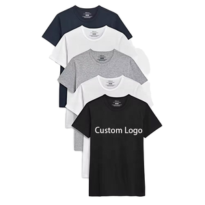 Wholesale <b>Plain</b> <b>Tshirt</b> Men Oversize Graphic T-shirt Custom Logo Outdoor Casual Street Daily Wear T Shirt - Product Image 1