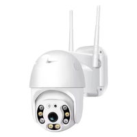 Cámara de Seguridad IP Inalámbrica WiFi CCTV de 720P para el Hogar con Zoom Óptico, Visión Nocturna, Almacenamiento en la Nube y Tarjeta de Memoria para Uso en Exteriores
