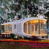 Nouvelle maison préfabriquée de haute qualité Espace Capsule Cabine Hôtel Conteneur Maison Sommeil Pod Extérieur Mobile Petite Maison Capsule de luxe